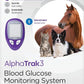 AlphaTrak 3, 8 Piece Pet Blood Glucose Monitoring Kit for Diabetic Cats, Dogs, and Horses All-in-One Solution for in-Clinic Or at Home, with Digital Results