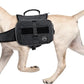 Himal Outdoors Dog Backpack & Saddle Bag, Tactical Hiking Backpack for Large Dogs with Side Pockets & Adjustable Strap