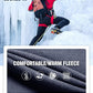 FREE SOLDIER Men's Outdoor Softshell Fleece Lined Cargo Pants Snow Ski Hiking Pants with Belt