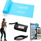 7Ft Long Resistance Bands for Stretching - Resistance Bands Set with Door Anchor - Exercise Bands Including Carry Pouch, E-Book & App - Latex-Free Workout Bands