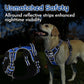 Eagloo Dog Harness Medium Sized, Easy Wearing with 3 Buckles, Adjustable No Pull Pet Harness with 2 Rings for Walking, No Chock Reflective Soft Padded Vest with Control Handle, Blue & Black, M