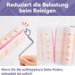 Jumbo Lint Roller,Large Lint Rollers for Pet Hair Extra Sticky Clothes - Ideal for Floors & Carpets, & Debris Removal 50-Sheets 2-Pack with Storage Tray