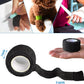 9 Pack 1" x 5 Yards Self Adhesive Bandage Wrap Self Stick Wrap for Ankle, Wrist, Finger, Sports, Breathable Cohesive Vet Tape for Pets (Black)
