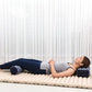 Leewadee Small Yoga Bolster – Shape-Retaining Cervical Neck Roll, Tube Pillow for Comfortable Reading, Kapok Filling, 22 x 6 x 6 inches