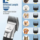 oneisall 2 in 1 Pet Cat & Dog Grooming Kit - Quiet Cordless Dog Clippers & Paw Trimmer for Grooming Pet Hair