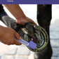 11PCS Horse Grooming Kit Curry Comb Sweat Scraper Horse Bathing Supplies Grooming Tools with Storage Bag Sugar Taro
