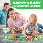 Baby Toys 0-6-12 Months,Musical Caterpillar Stuffed Animals Activity Infant Toys with Crinkle,Rattles,Mirror&Pull String,Muti-Sensory Toys Gifts for Newborn Tummy Time,Green,Knot prolegs