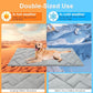 BEAUTYZOO Dog Cooling Mat for Large Dogs, 48"x28" Cooling Dog Bed Washable, Foldable Cat Ice Cool Pad for Summer, Reversible Pet Freeze Cushion Blanket for Kennel Cage Sofa Bed Floor Car Seat, Grey L