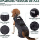 Kuoser Dog Surgery Recovery Suit, Thigh Wound Protective Sleeve for Dogs, Dog Recovery Sleeve for Female Male Dogs, Pet Surgical Suit for Spay Neuter, Dog Onesie After Surgery, Gray M