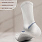 BULLIANT Compression Socks for Men 6Pairs, Athletic Crew Socks Cushioned For Men Sports Running-Arch Support