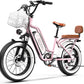 1500W Electric Bike for Adults,48V 20/60Ah Removable Battery Max Range 80Miles & 30MPH Electric Bicycle,20''×4" Fat Tire Ebike,Adult Electric Bicycles for Commute Beach Snow,E-Bike UL Certified