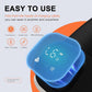 RAYOCON Red Light Therapy for Knee:Knee Massager with 6 Heat and 5 Vibration Infrared Red Light Therapy for Body Pain Relief Cordless Rechargeable Infrared Light Therapy Heated Knee Brace