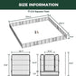 FXW Rollick Unleashed Dog Playpen for Indoor, Yard, RV Camping, 32 inch 48 Panels for Small and Medium Dogs, Black│Patented