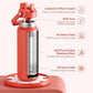 Insulated Water Bottle with Straw Stainless Steel Water Bottle, Leak-Proof, BPA-Free, Double Wall Vacuum Keeps Cold for 24 Hours for Sports, Travel, School (32 oz, Tawny Orange)