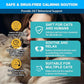 Cat Calming Diffuser, Cat Pheromones Calming Diffuser with 2 Diffuser + 4 Refill 48ml, 6-in-1 Cat Anxiety Relief Cat Pheromone Diffuser Kit 120 Days, Pheromone Diffuser to Calm Cats