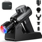 RENPHO Massage Gun Deep Tissue with Charging Stand, Heat and Cold Head, Percussion Body Muscle Masajeador for Athletes Pain Relief, Active Thermacool Deluxe