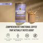 CAFFEINE ARMY ChocoVanilla | Comprehensive Functional Coffee with MCTs, CoQ10, Collagen and Adaptogens: Clean Energy + Supports Daily Attention, No Jitters or Crash (7.8 oz 22 Servings)