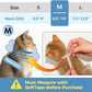 ComSaf Cat Cone Collar Soft, Protective Adjustable Cat Cones to Stop Licking After Surgery, Comfortable Lightweight Elizabethan Collar for Kitten Prevent from Licking Wounds, Not Block Vision