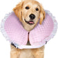 CuteBone Inflatable Dog Cone Alternative for Large Dogs After Surgery-Double Adjustable Neck Range P23SO00101XL
