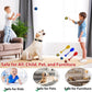Dart Board Games for Kids Ages 3-12, Sticky Dart Board with 12 Balls & 12 Darts, Indoor Outdoor Toys for Boys, Party Birthday Gifts