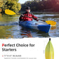 Abahub Adjustable Kayak Paddle 210-230 cm/ 230-250 cm Floating Kayaking Oars Boating Oars Canoeing Oars Black