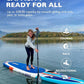 Mistral Stand Up Inflatable Paddle Board Racing & Touring Board 13'2"/ 14' Race Board, Backpack with Wheels, Durable ISUP for Youth & Adult, w/Premium SUP Accessories