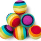 Wool Dryer Balls - Smart Sheep 6-Pack - XL Premium Natural Fabric Softener Award-Winning - Wool Balls Replaces Dryer Sheets - Wool Balls for Dryer - Laundry Balls for Dryer (Colorful World)