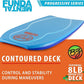 BZ Bodyboards - Fundamental Bodyboard - Advanced Riders - Zero-G Polypro Core - Surlyn Slick - 8LB H-Cell Deck - Crescent Tail - Advanced Riders, Superior Performance