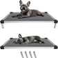 FXW TitanNest Chew-Proof Elevated Dog Bed, Raised Cot for Indoor/Outdoor/Camping Use, Durable & Washable Padded Pet Bed for Extra-Small Dogs, 29.0" L x 18.0" W x 4.5" H, Gray