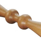 Body Back Wood Back Roller, Spine Stretcher & Aligner, Ma Roller, Back Cracker for Back Pain Relief and Muscle Recovery, Manual Back Massager, Wood Therapy Massage Tool (15 inch)