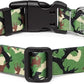 Mercano Adjustable Dog Collar - Special Design Patterns, Soft Nylon Comfortable Durable Pet Collar for Small Medium Large Dogs (XS, Dog Camouflage Green)