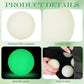 Elcoho Ice Hockey Puck, Glow in The Dark Party Pucks, Green Floor Puck Bulk with Drawstring Bag for Youth Adults Outdoor Indoor Sports Games Practicing & Training