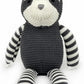 100% Organic Cotton Baby Toys 7.1" Sloth Stuffed Animal for Newborn (Grey)