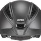 uvex perfexxion II Horse Riding Helmet for Women & Men, Black - Adjustable & Excellent Ventilated Helmet