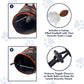 NFL Cincinnati Bengals Cat Tunnel Tube Toy with Plush Football Catnip and Feathers Collapsible Tunnel for Cats to Play, Peek and Hide, Sporty & Fun Cat Tunnel Toy with Team Logo All-Over Design!
