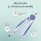 Hepper Cat Nail Clipper Kit - Small and Large Sharp Cat Claw Clippers with Added Nail File and Storage Pouch - Cat Nail Clippers with Safety Guard and Lock - Professional Cat Manicure …