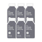 ESW Beauty Deep Detox - Pore Control Raw Juice Face Mask (6-Pack) - Clarifying with Activated Charcoal, Lemon Juice & H2O for Acne-Prone Skin - Detoxifies & Minimizes Pores