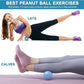Uppye Vibrating Massage Ball for Pain Relif, Mobility Ball for Physical Therapy and Workout Recovery, Deep Tissue Myofascial Release Tools - Back, Shoulder & Foot Muscle Massager (Blue)