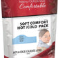 Core Products Soft Comfort CorPak – Reusable Hot & Cold Therapy Pack, Ice Pack for Injuries, No-Frost Compress for Muscle, Back & Joint Pain Relief – 6" x 20", Made in USA