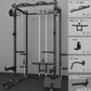 Eonfit E2 Power Cage，1500LB Squat Rack with Cable Crossover System.Multi-Function Power Rack for Home Gum.All-in-One Squat Rack with More Training Attachments