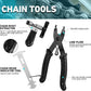 DURATECH 41 Pieces Bike Repair Tools, Complete Bike Tools Kit with Storage Box, Mountain Bike Maintenance Tools, for Mountain, Road, and Park Bicycle with Chain Riveter, Tire Levers, Crank Puller