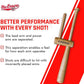 No Errors Sports Sequence Training Bat, Ultimate Two-Handed Baseball Trainer for Swing & Barrel Control, Ideal for Pro Players & Coaches