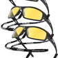 Polarized-Sunglasses-Men Sports Mens-Sunglasses: Sun-Glasses with UV400 Protection for Driving Golf Fishing Running