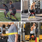Speed Training Equipment Set, 12 rungs Agility Ladder, 12 Soccer Cones, Jump Rope, Running Parachute, Resistance Bands, Basketball Football Soccer Training Equipment for Kids Youth Adults.