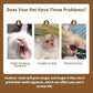 Fhiny 12 PCS Rabbit Chew Sticks, Natural Papaya Wood Seagrass Guinea Pig Chew Toys for Teeth Small Animal Molar Sticks Snacks for Bunny Guinea Pig Chinchilla Ferret Hamster Gerbil Dental Care