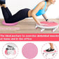 6 Caster Ab Roller, Ab Exercise Equipment with Knee Pads, Ab Roller Wheel for Core Exercise, Abdominal Strength Training for Home Gym, 360° Silent Ab Workout Equipment