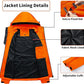 Mens Lightweight Waterproof Jacket Windproof Rain Hooded jackets for Running Hiking Cycling Travel M-7XL