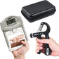 Handeful Grip Strength Tester Trainer - Dynamometer Handgrip Measurer Meter, Handheld Strengthener Exerciser for Sports, School, and Home Use (198Lbs / 90Kgs)
