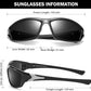 FAGUMA Sports Polarized Sunglasses For Men Cycling Driving Fishing UV400 Protection
