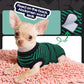FUAMEY Recovery Suit for Dogs After Surgery,Soft Breathable Dog Bodysuit E-Collar & Cone Alternative Surgical Suit,Male Female Dog Neuter Spay Suits Anti Licking Wounds Onesie Green Black Stripes XXL